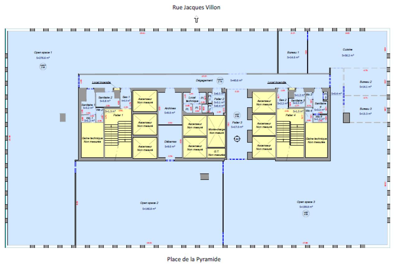 Bureau La Défense 810m² Vente bureau Puteaux Hauts-de-Seine OVBUR2318222 12